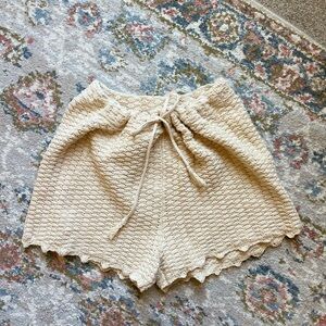 Crochet shorts